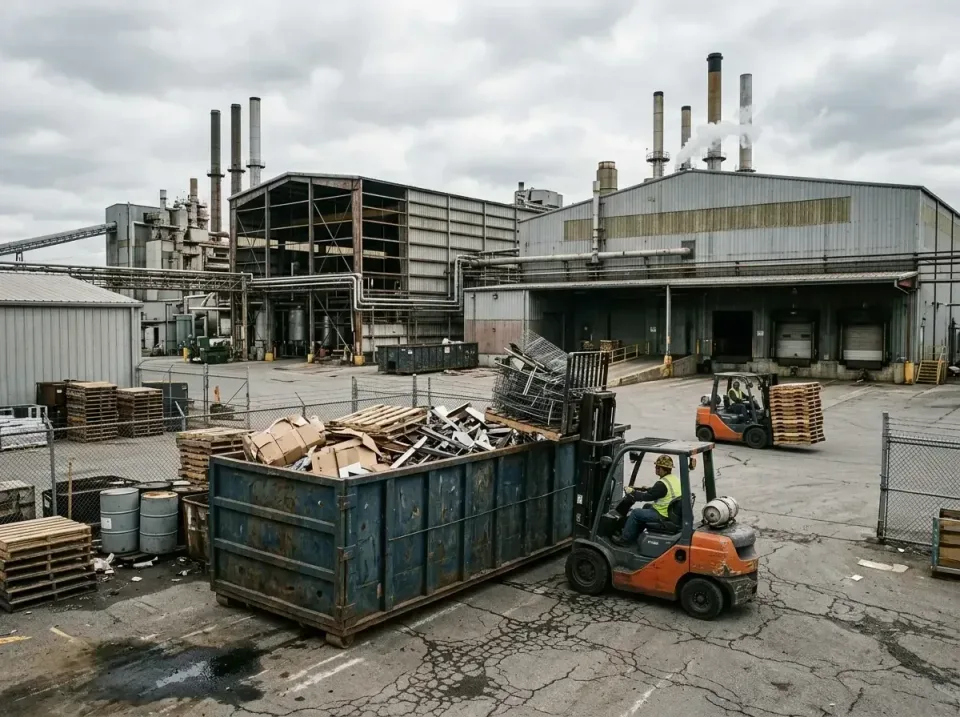 industrial-factory-scrap-conta-003 — frequently asked questions, Cheap Roll-off Dumpster Rentals in West Fork, AR